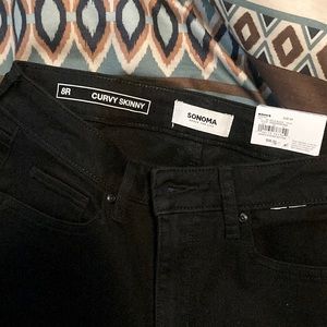 Everyday curvy black jeans